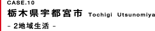 栃木県宇都宮市 2地域生活