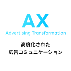 AX Advertising Transformation 高度化された広告コミュニケーション