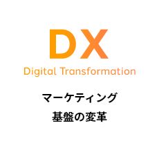 DX Digital Transformation マーケティング基盤の変革