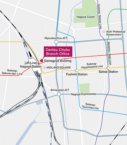 Chubu Branch Office Wide-area view