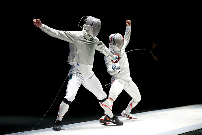 Photo courtesy of Shugo Takemi and the Japanese Fencing Federation