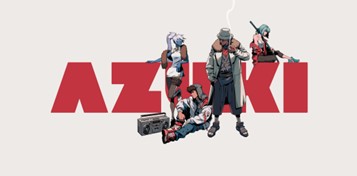AMBUSH®︎とNFTプロジェクトAzukiが初コラボ、パーカーなど4
