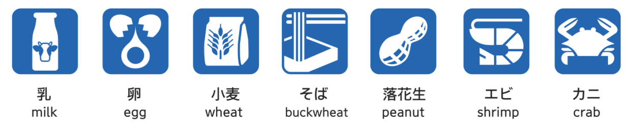 表示 義務 アレルギー